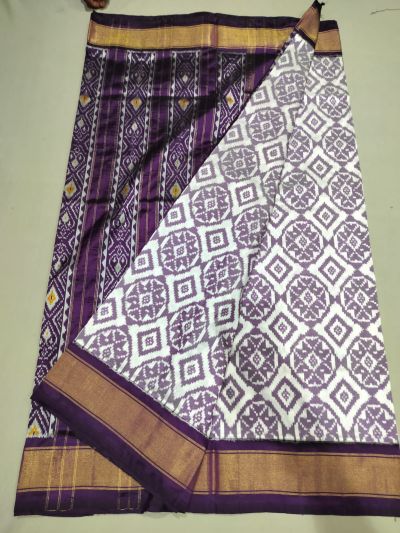 PUSNIDSS5Y06NCCD26- Ikat silk saree