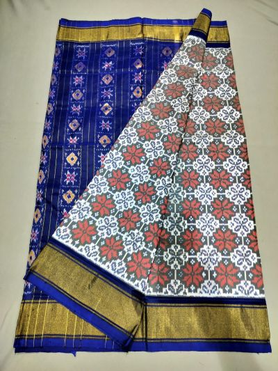 PUSNIDSS5Y06NCCD29- Ikat silk saree