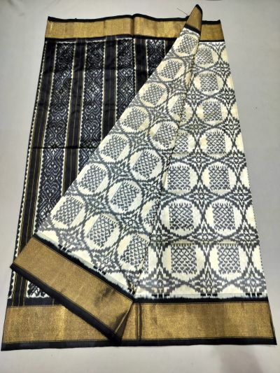 PUSNIDSS5Y06NCCD30- Ikat silk saree