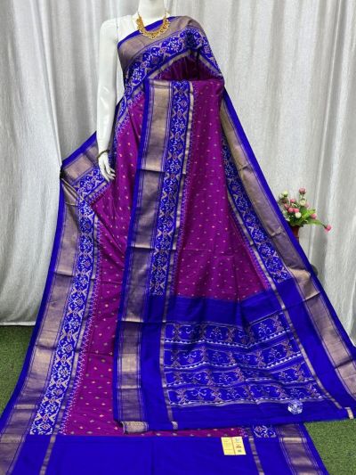 PASKIDSS5Y10NCDD07- Ikat silk saree