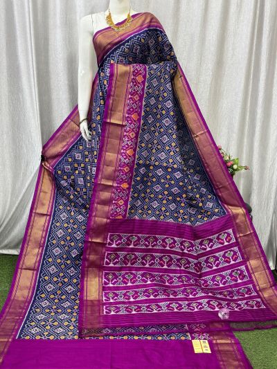 PASKIDSS5Y10NCDD09- Ikat silk saree