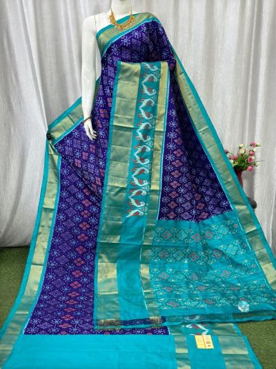 PASKIDSS5Y10NCDD11- Ikat silk saree