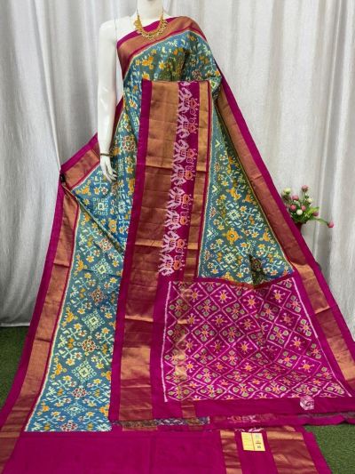 PASKIDSS5Y10NCDD25- Ikat silk saree