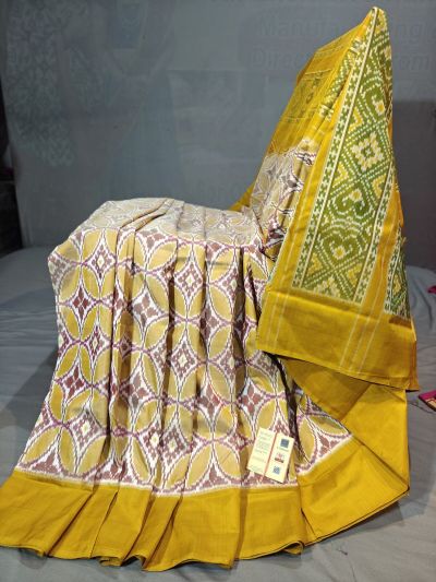 PGMRIDSS5Y09NICD06- Ikat silk saree