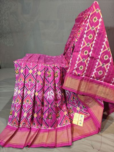 PGMRIDSS5Y09NICD09- Ikat silk saree