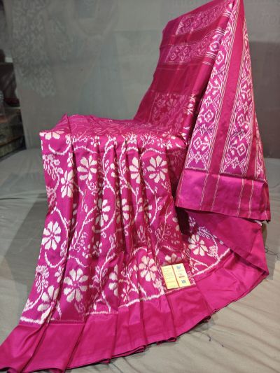PGMRIDSS5Y09NICD10- Ikat silk saree