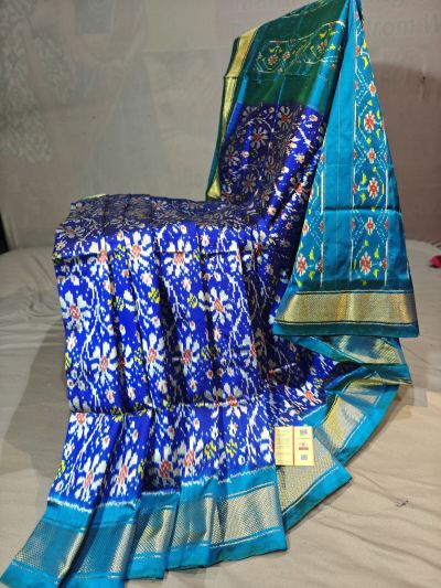 PGMRIDSS5Y09NICD17- Ikat silk saree