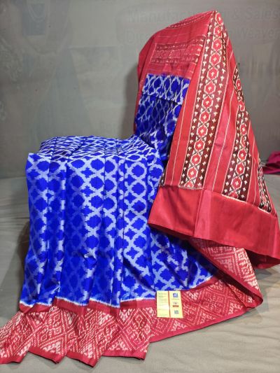 PGMRIDSS5Y09NICD19- Ikat silk saree