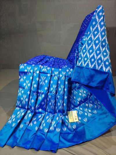PGMRILWS5Y10SFCD01- light weight Ikat silk saree