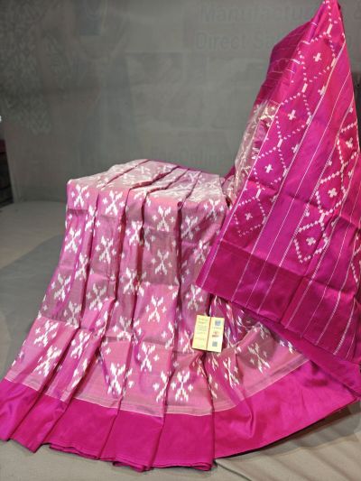 PGMRILWS5Y10SFCD11- light weight Ikat silk saree