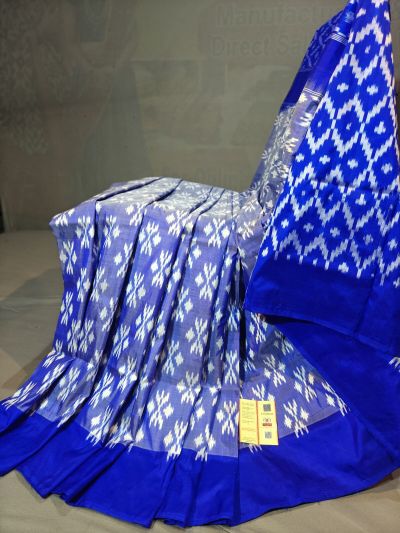 PGMRILWS5Y10SFCD19- light weight Ikat silk saree