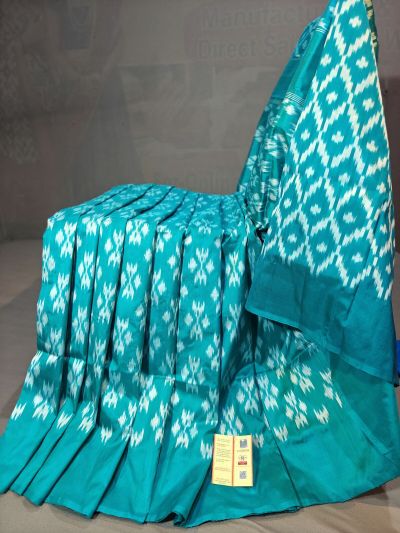 PGMRILWS5Y10SFCD24- light weight Ikat silk saree
