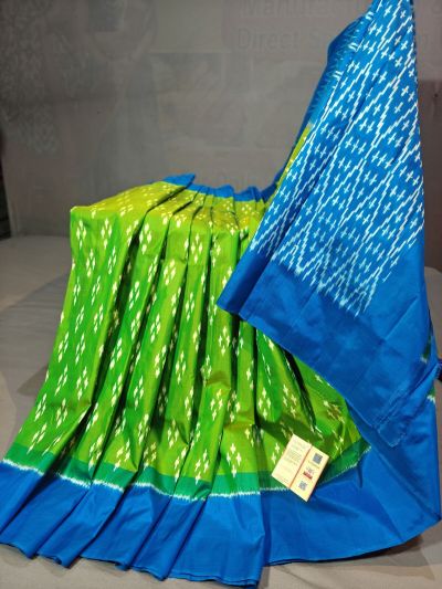 PGMRILWS5Y10SFCD26- light weight Ikat silk saree