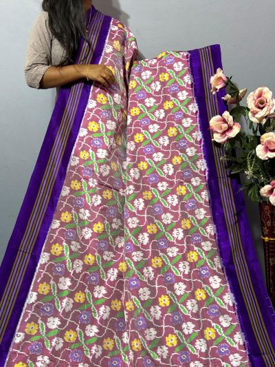 PKISIDSS5Y09NFCC01- Ikat silk saree