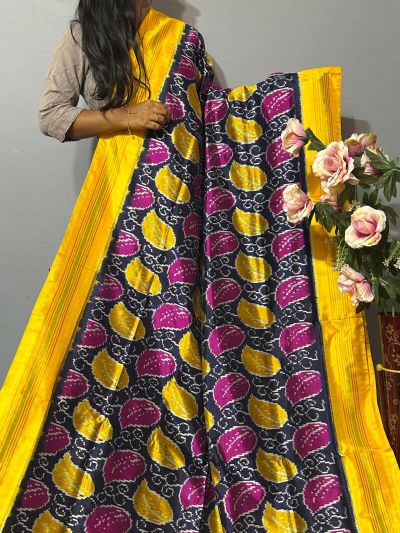 PKISIDSS5Y09NFCC03- Ikat silk saree