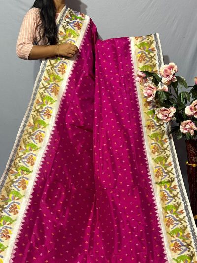 PKISIDSS5Y09NFCC14- Ikat silk saree