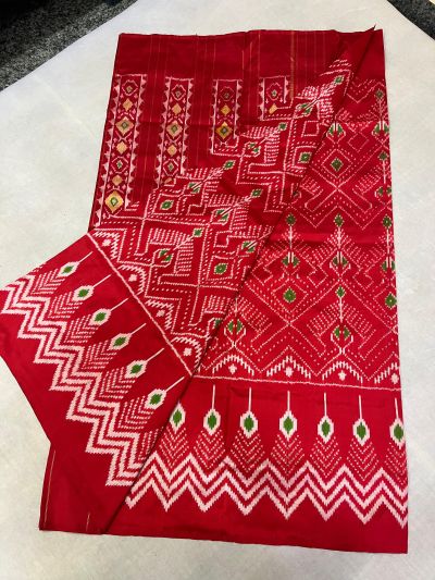 PMICIDSS5Y09BSDC04- Ikat silk saree