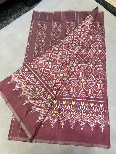 PMICIDSS5Y09BSDC06- Ikat silk saree