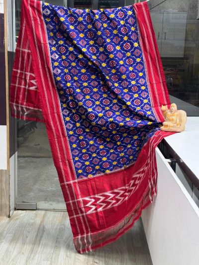 PSRGISDP5Y08ZNCD24- Ikat Silk dupatta