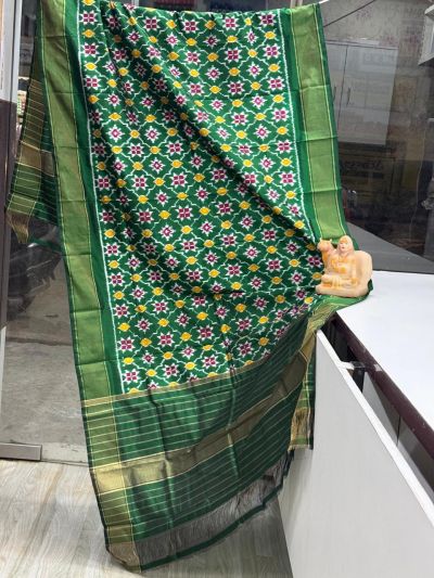 PSRGISDP5Y08ZNCD52- Ikat Silk dupatta