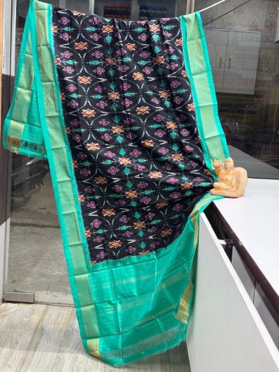 PSRGISDP5Y08ZNCD56- Ikat Silk dupatta