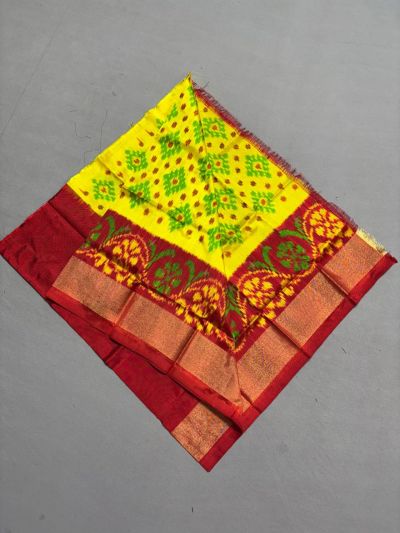 PSSIZSLG5Y08IBDC10- Zero Size Ikat Silk Lehenga