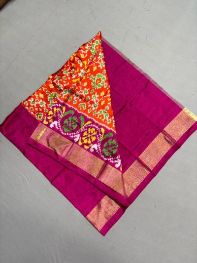 PSSIZSLG5Y08IBDC27- Zero Size Ikat Silk Lehenga