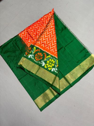PSSIZSLG5Y08IBDC45- Zero Size Ikat Silk Lehenga