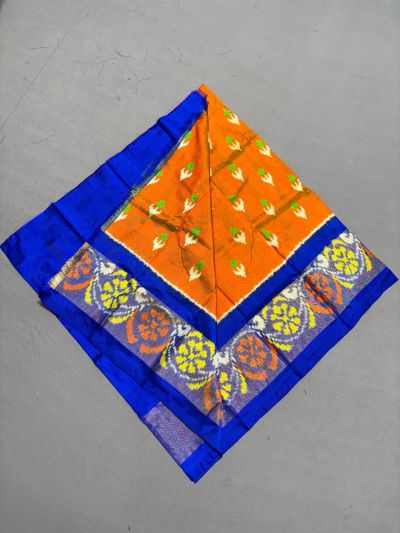 PSSIZSLG5Y08IBDC46- Zero Size Ikat Silk Lehenga
