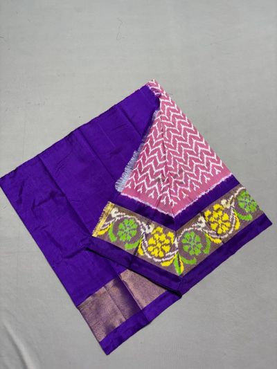 PSSIZSLG5Y08IBDC49- Zero Size Ikat Silk Lehenga