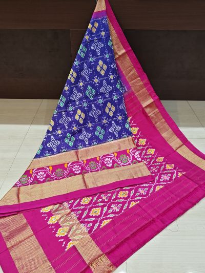 PANHIDSS5Y11BNCC02- Ikat silk saree
