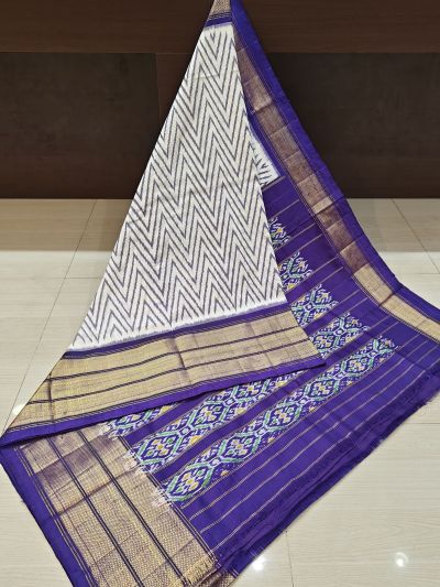 PANHIDSS5Y11BNCC05- Ikat silk saree