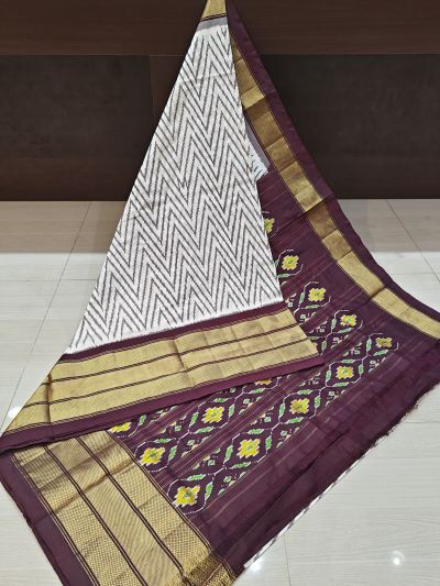 PANHIDSS5Y11BNCC08- Ikat silk saree
