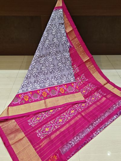 PANHIDSS5Y11BNCC09- Ikat silk saree