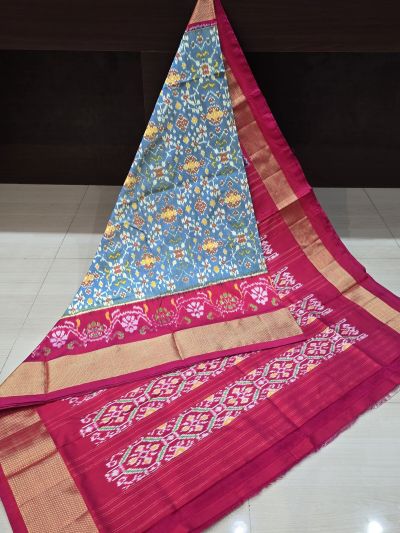 PANHIDSS5Y11BNCC28- Ikat silk saree