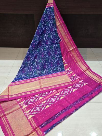 PANHIDSS5Y11BNCC30- Ikat silk saree