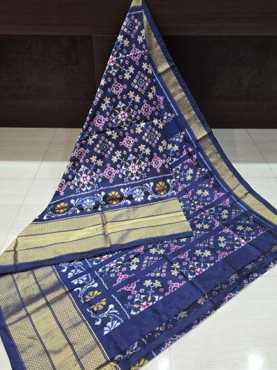 PANHIDSS5Y11BNCC35- Ikat silk saree