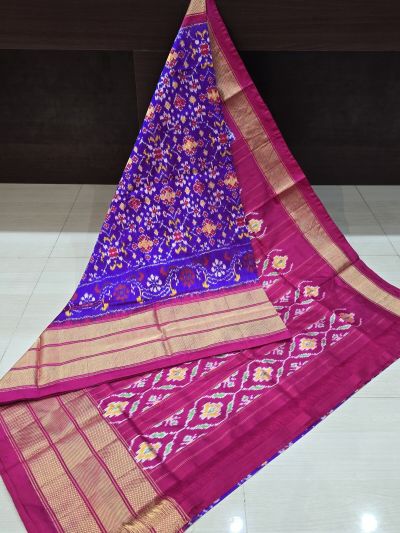 PANHIDSS5Y11BNCC36- Ikat silk saree