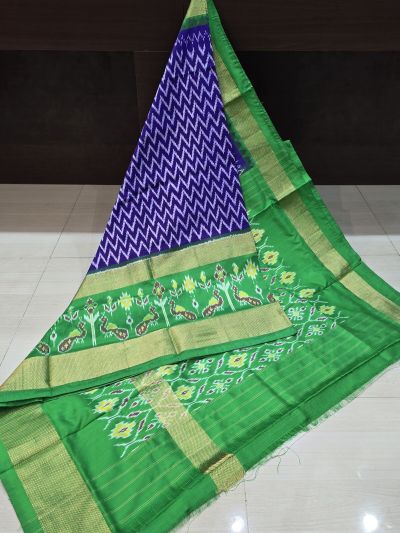 PANHIDSS5Y11BNCC41- Ikat silk saree