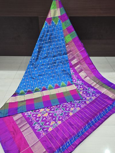PANHIDSS5Y12BNDC09- Ikat silk saree