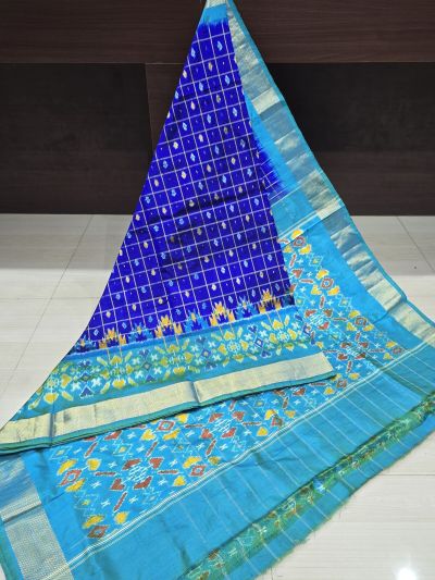 PANHIDSS5Y12BNDC11- Ikat silk saree