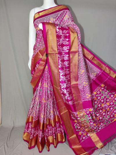 PDLSIDSS5Y11NDCC12- Ikat silk saree