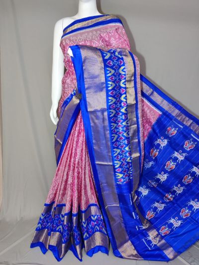PDLSIDSS5Y11NDCC13- Ikat silk saree