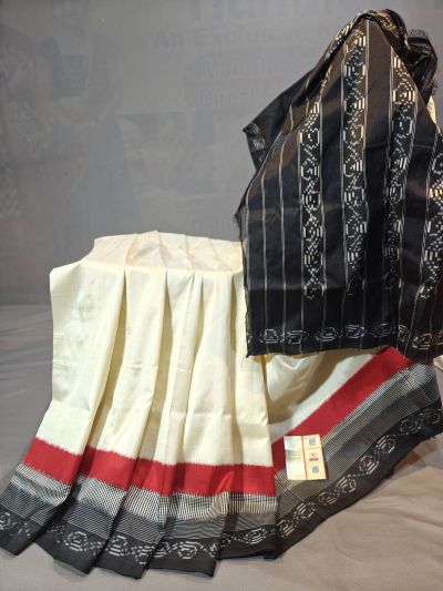 PGMRIDSS5Y12BXDC06- Ikat silk saree