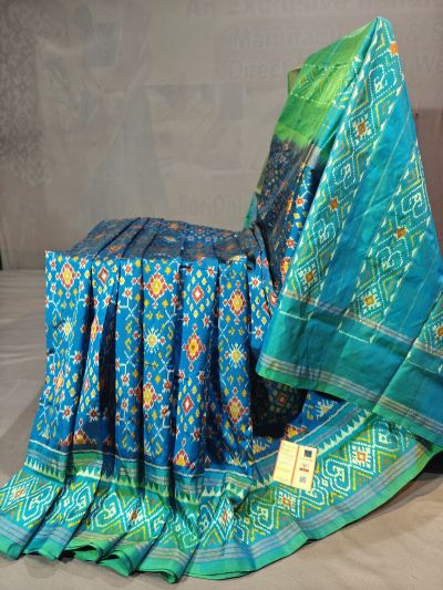 PGMRIDSS5Y12BXDC20- Ikat silk saree