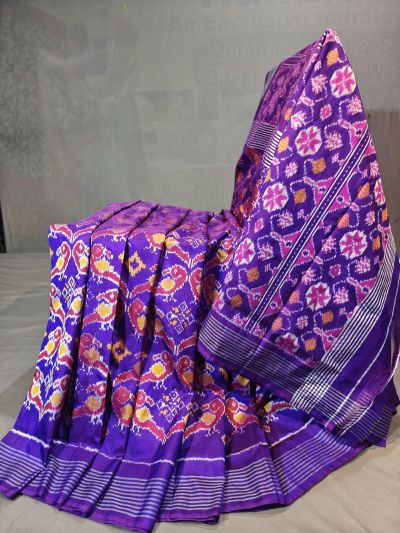 PGMRIDSS5Y12BXDC21- Ikat silk saree