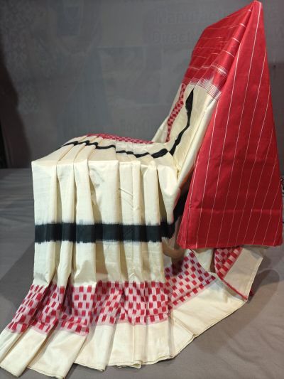PGMRIDSS5Y12BXDC25- Ikat silk saree