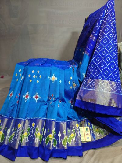 PGMRILWS5Y12XEDC43- light weight Ikat silk saree