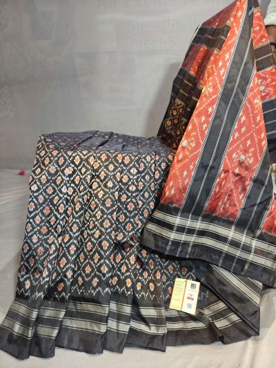 PGMRILWS5Y12XEDC51- light weight Ikat silk saree