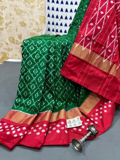 PRMHIDSS5Y10TSDC17- Ikat silk saree
